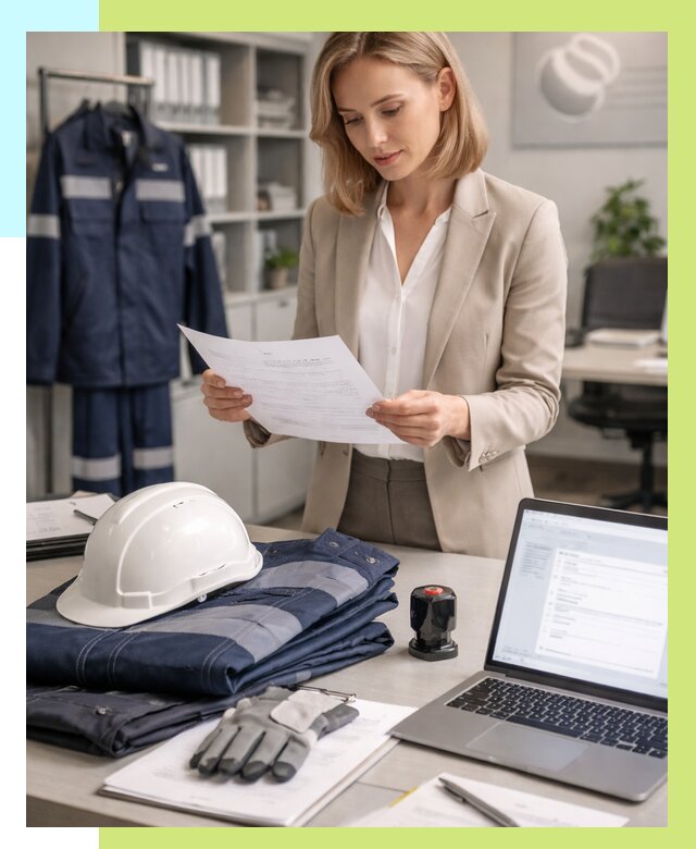 Сертификация спецодежды в Саяногорске от 7170 р. | Алешин-Снг