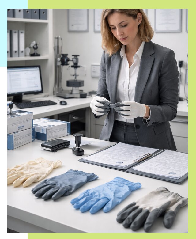 Сертификация перчаток в Саяногорске от 8707 р. | Алешин-Снг