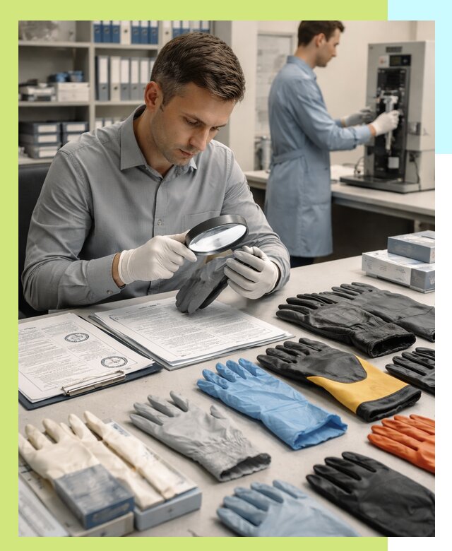 Сертификация перчаток и средств защиты продукции в Саяногорске