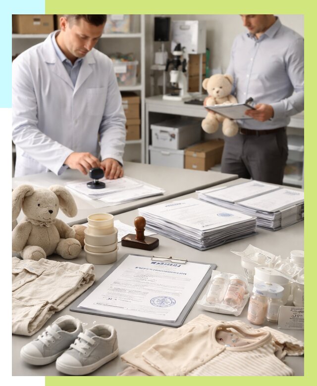 Сертификация детских товаров в Саяногорске от 15365 р. | Алешин-Снг