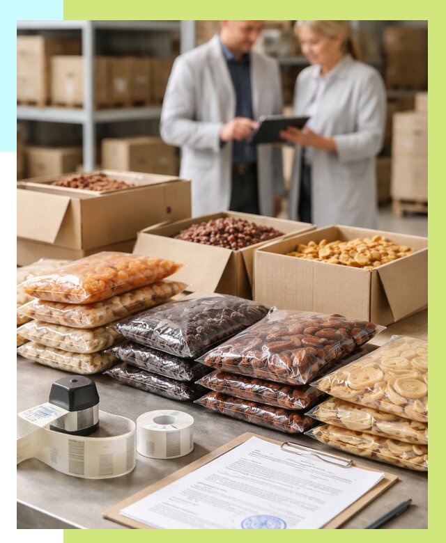 Сертификация сухофруктов в Саяногорске от 12292 р. | Алешин-Снг под ключ