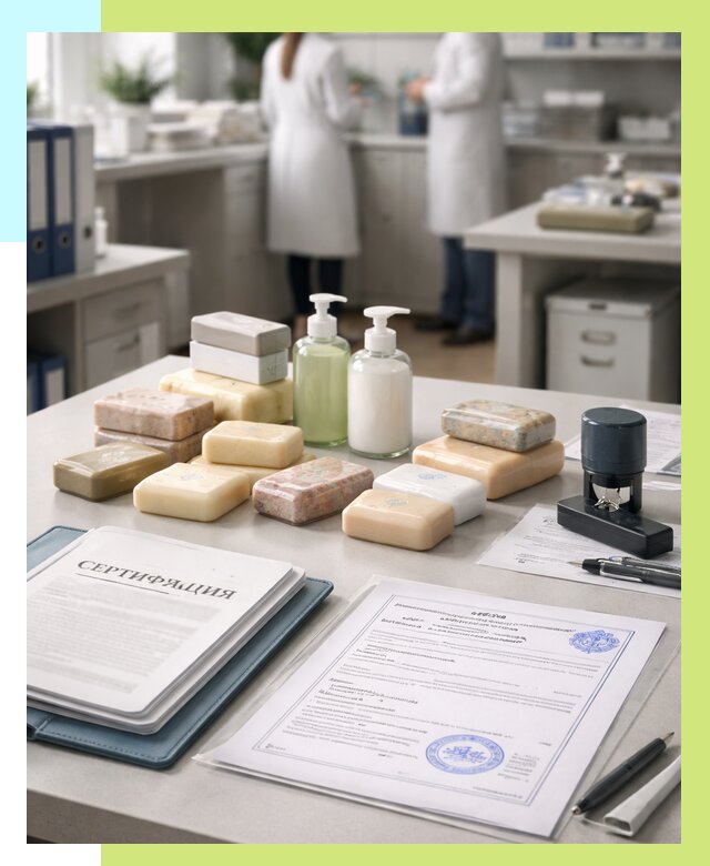 Сертификация мыла и сертификат на мыло в Саяногорске от 12292 | Алешин-Снг