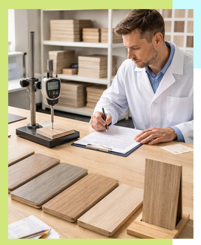 Сертификация ламината с испытаниями и оформлением документов в Саяногорске