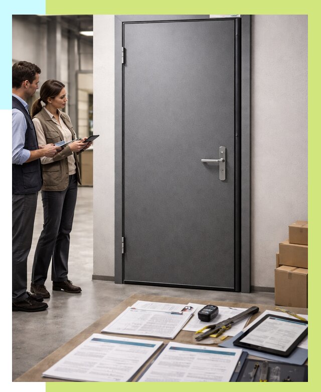 Сертификация противопожарных дверей в Саяногорске от 9219 р. | Алешин-Снг