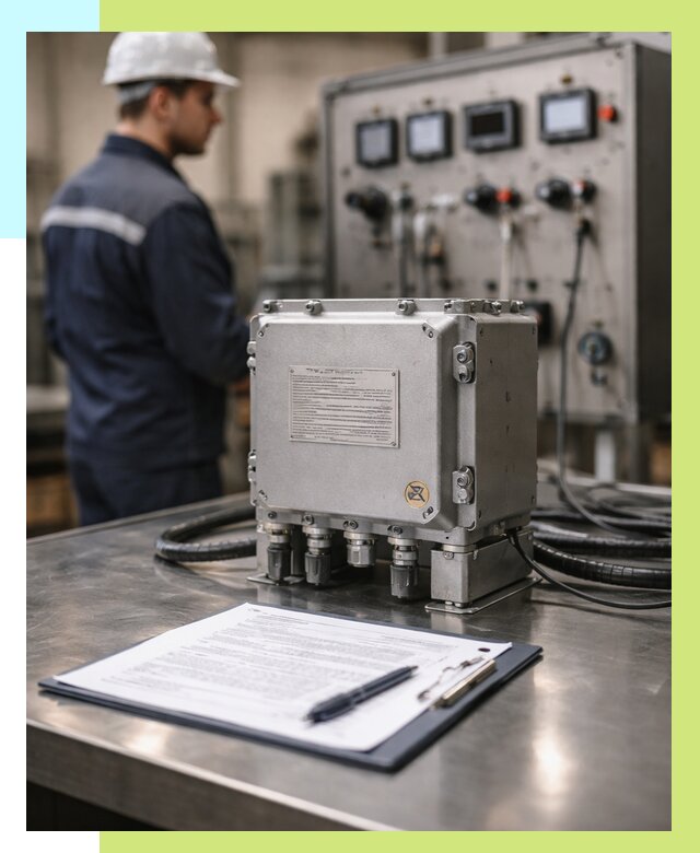 Сертификация взрывозащищенного оборудования в Саяногорске от 35851 р. | Алешин-Снг