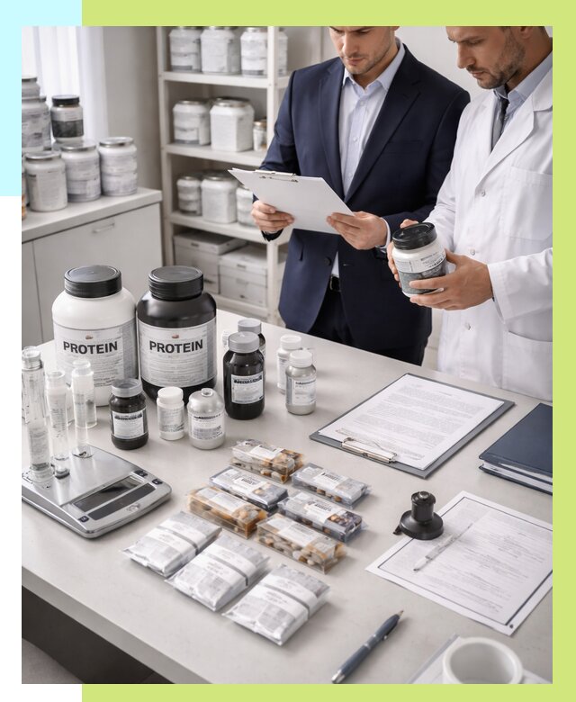 Сертификация спортивного питания в Саяногорске от 15365 р., Алешин-Снг