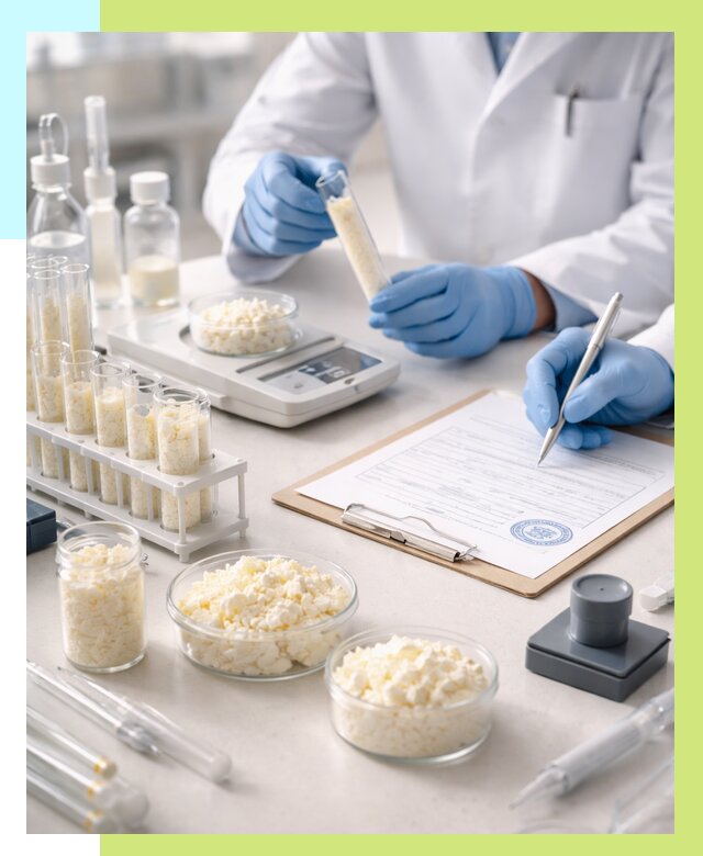 Сертификация творога в Саяногорске от 12292 р. под ключ | Алешин-Снг