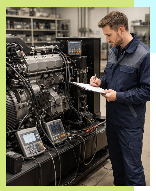 Сертификация дизельных генераторов и их оборудования в Саяногорске