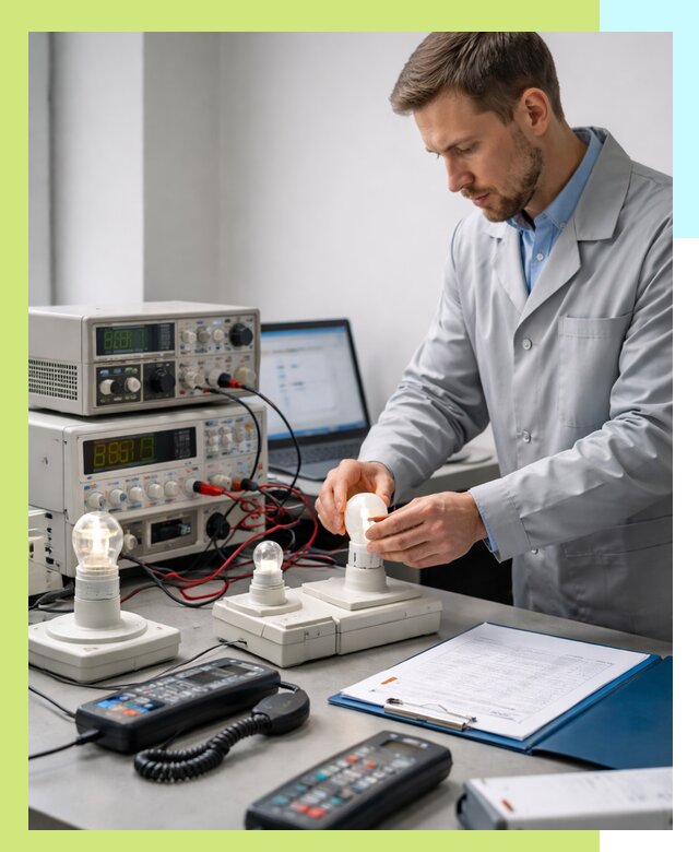 Сертификация ламп и светильников в Саяногорске по нормативам