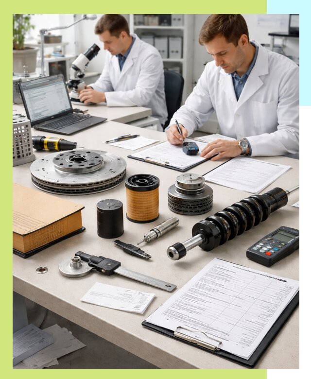 Сертификация автозапчастей и комплектующих в Саяногорске по ГОСТ