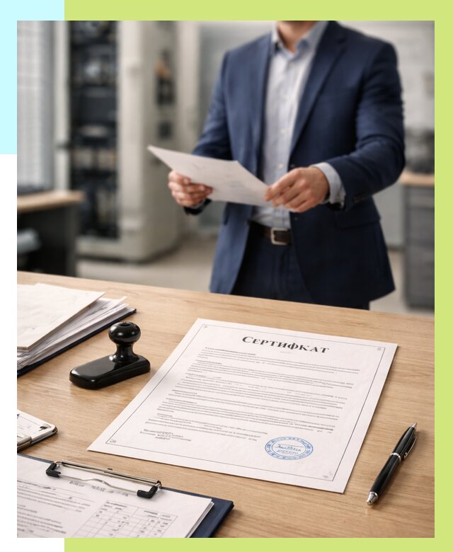 Сертификат на оборудование в Саяногорске от 15365 р. | Алешин-Снг