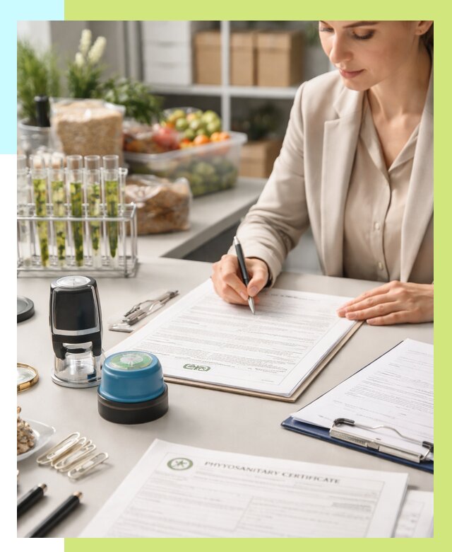 Фитосанитарный сертификат оформить в Саяногорске от 4609 р. | Алешин-Снг