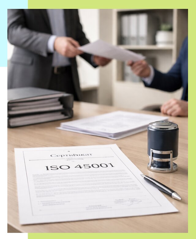 Сертификат ISO 45001 в Саяногорске под ключ от 46094 р. | Алешин-Снг