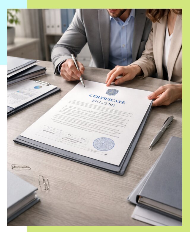 Сертификат ISO 22301 в Саяногорске от 46094 р. | Алешин-Снг срочно