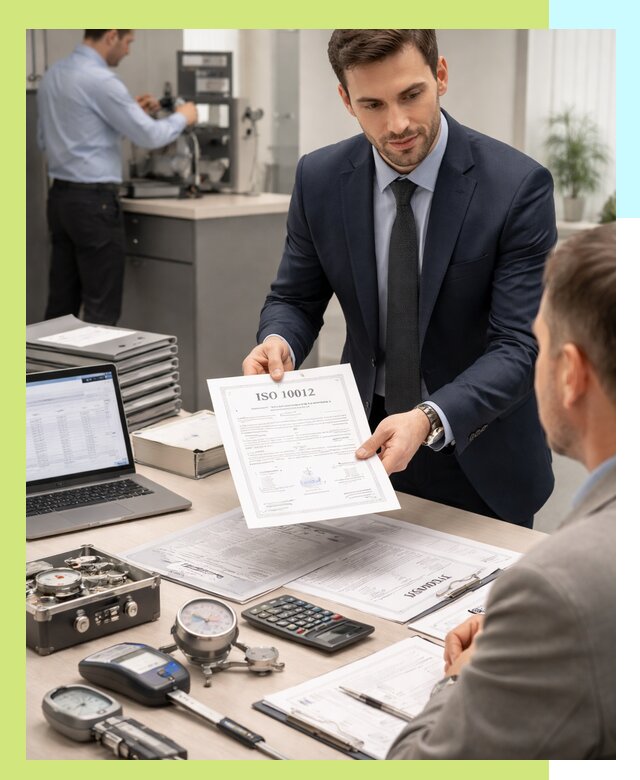Выдача сертификата ISO 10012 по требованиям метрологии в Саяногорске