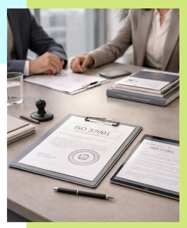 Сертификат ISO 37001 в Саяногорске оформить от 122916 р. Алешин-Снг