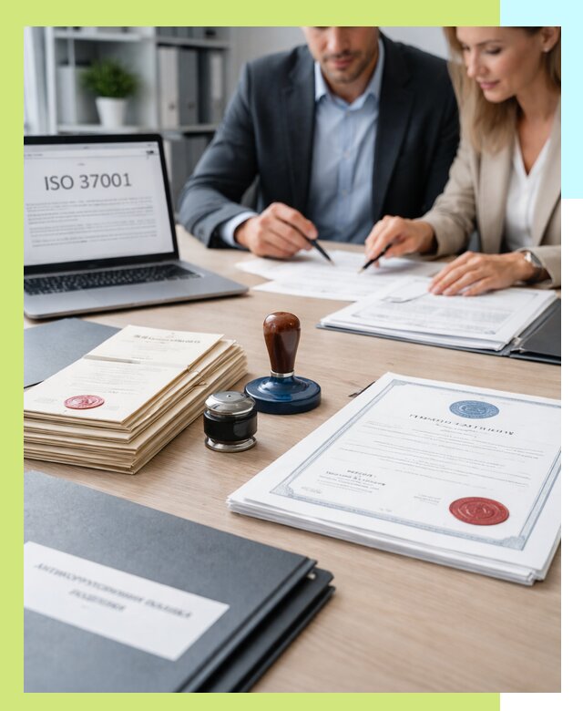 Получение сертификата ISO 37001 по системе борьбы с коррупцией в Саяногорске